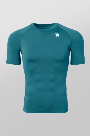 Teal Young LA 477 - Combat Compression Tees NZ | 0597382-PE