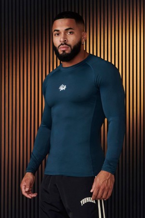 Teal Young LA 802 - Speed Compression Longsleeves NZ | 2918765-PE