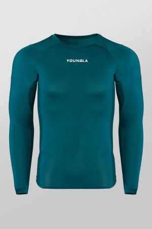 Teal Young LA 830 - Flexfit Compression Longsleeves NZ | 6043719-XJ