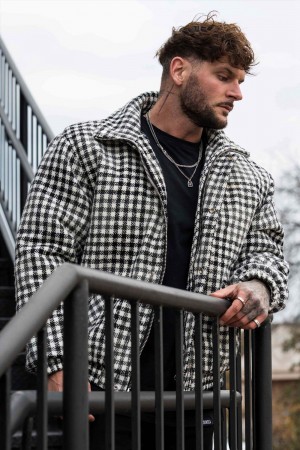 White Black Young LA 563 Kingpin Jackets NZ | 7439021-AP
