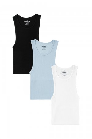 White Blue Black Young LA 340 Wife Lovers - 3 Pack NZ | 5871269-XS