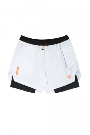 White Young LA 121 Performance Line Compression Shorts NZ | 4063982-DQ