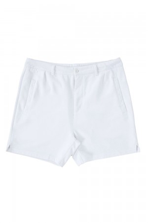 White Young LA 145 Casual Chino Shorts NZ | 3268514-QS