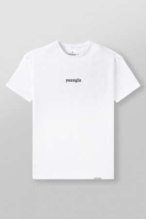 White Young LA 4059 - Fitted Metal Tee NZ | 6302589-XP