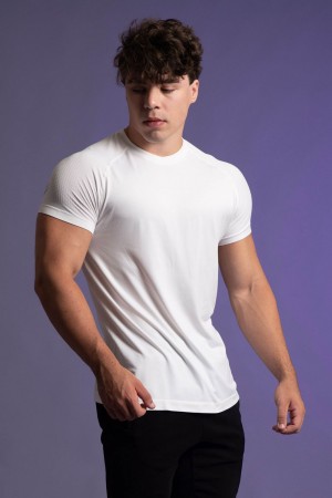 White Young LA 454 New Gen Compression Tee NZ | 3654178-YQ