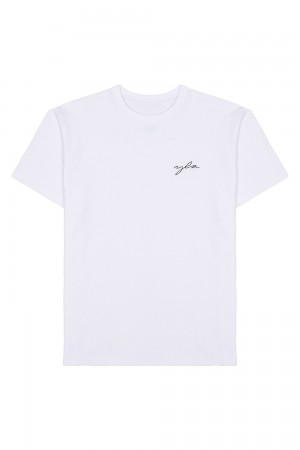 White Young LA 466 Tailored Tees NZ | 2914736-QJ