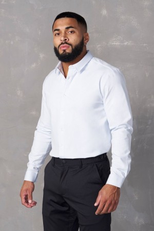 White Young LA 803 - Formal Dress Shirts NZ | 8670352-WB