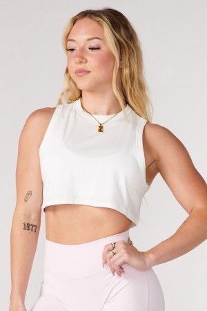 White Young LA W321 Cloud Modal Tank NZ | 7852341-DB