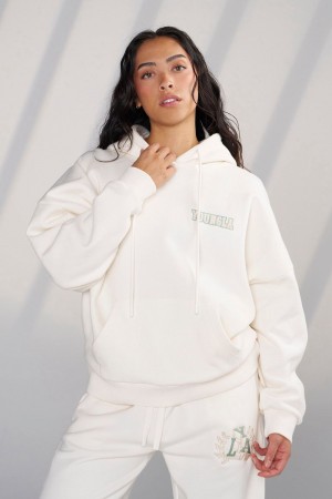 White Young LA W524 - Teddy Hoodie NZ | 9025148-JU