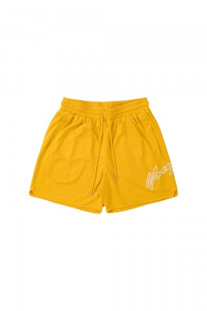 Yellow Young LA 117 Sig Shorts NZ | 2860357-GY